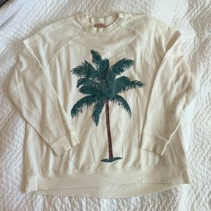 MUMU Palm Tree Sweater
